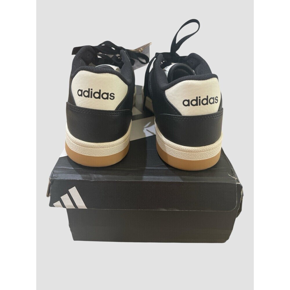 Adidas Women’s Sneakers Shoes Break-start Low Size 6.5 Black & White NIB - Picture 3 of 6
